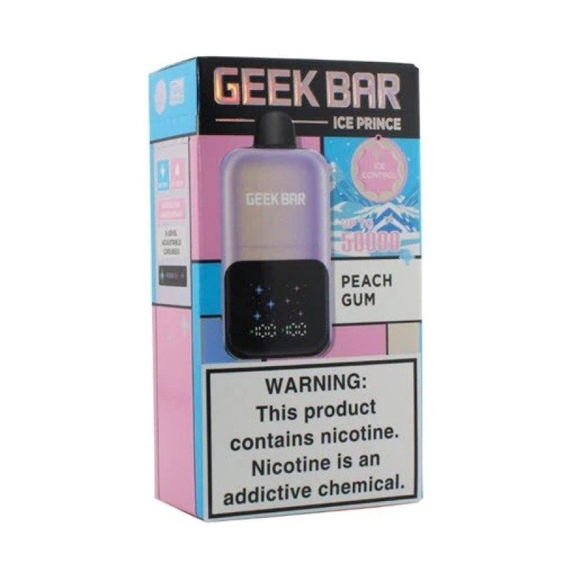 peach gummy geek bar ice prince 50k