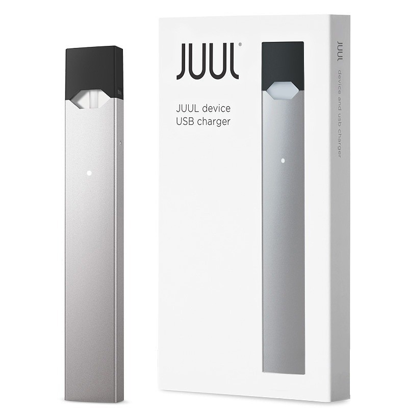silver juul basic kit
