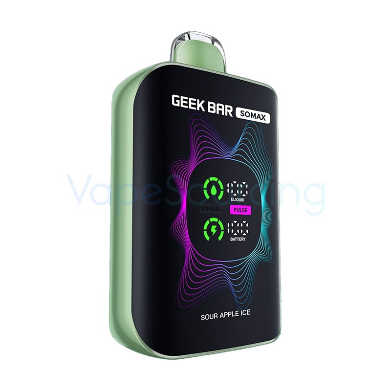 sour apple ice geek bar somax 80k