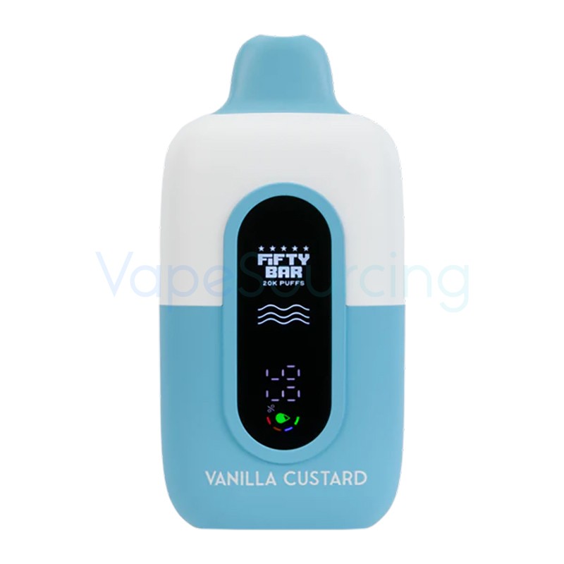 vanilla custard fifty bar 20k nixodine