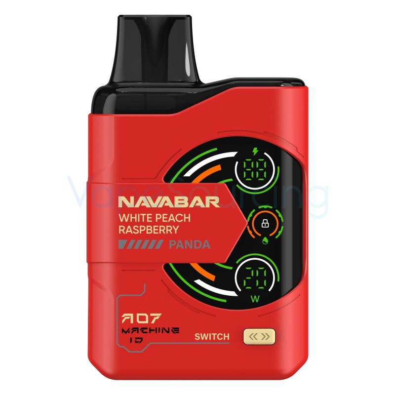 white peach raspberry navabar zero nicotine 55k