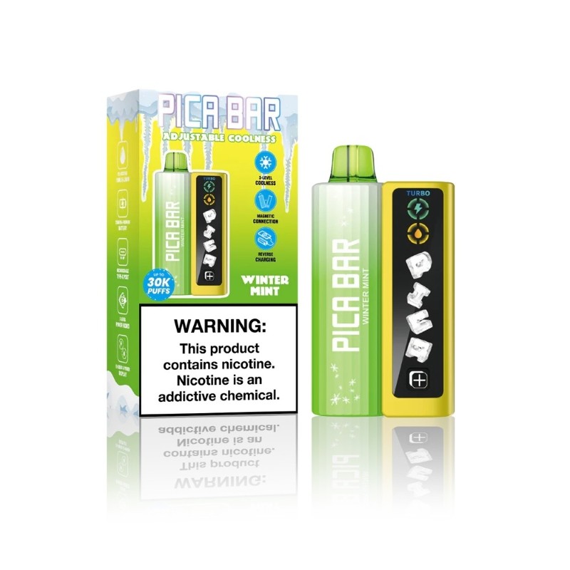 winter mint pica bar tuning 30k disposable vape
