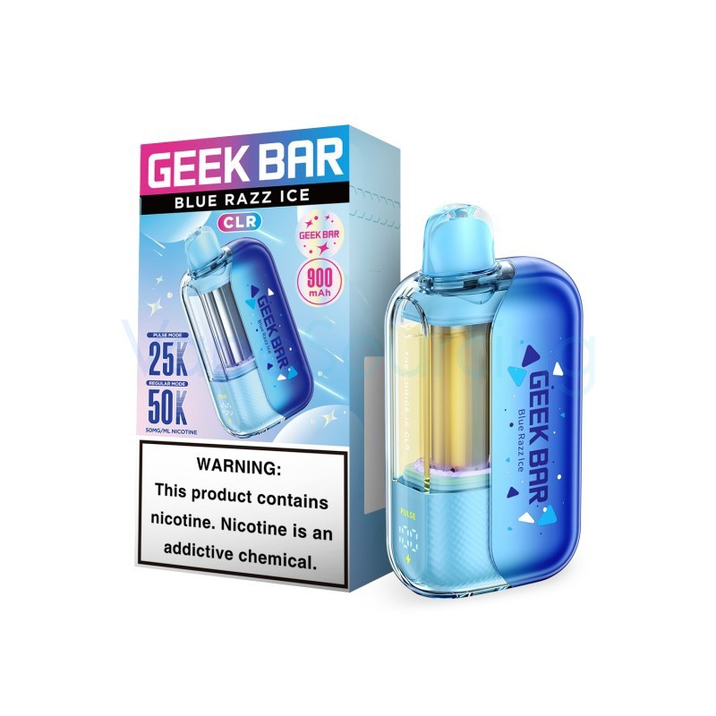 blue razz ice geek bar clr 50k