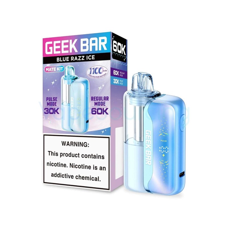 blue razz ice geek bar mate 60k