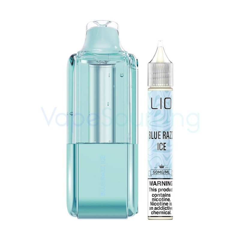 blue razz ice ijoy xp100k disposable pod