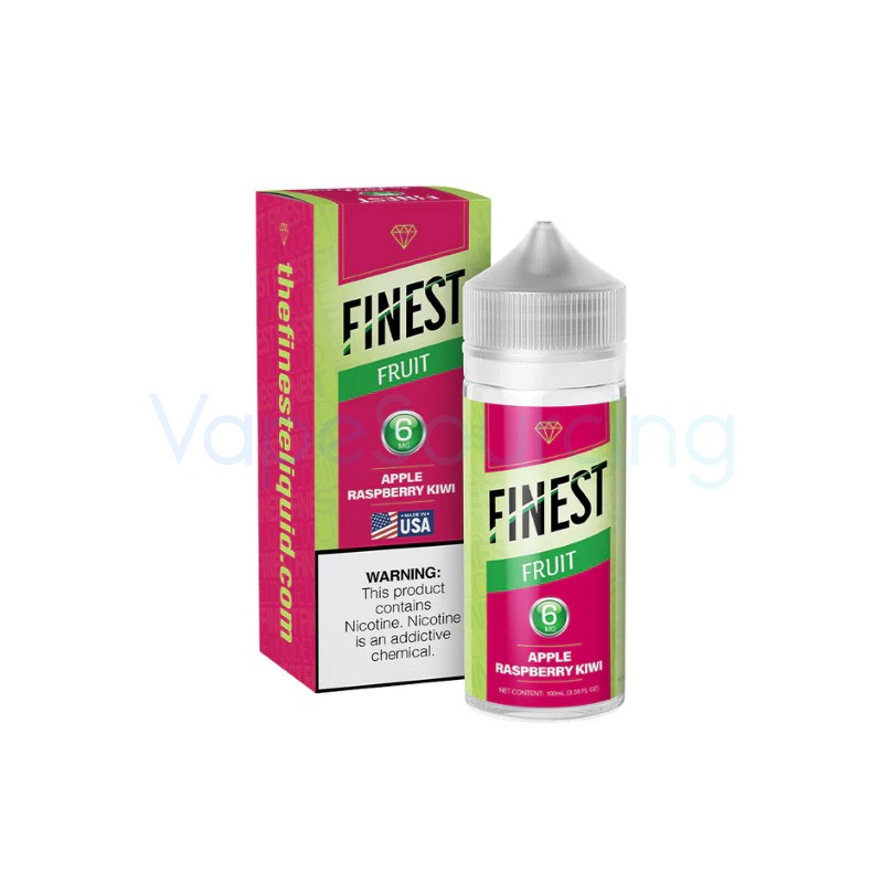 finest fruit edition apple raspberry kiwi e-juice 100ml 6mg