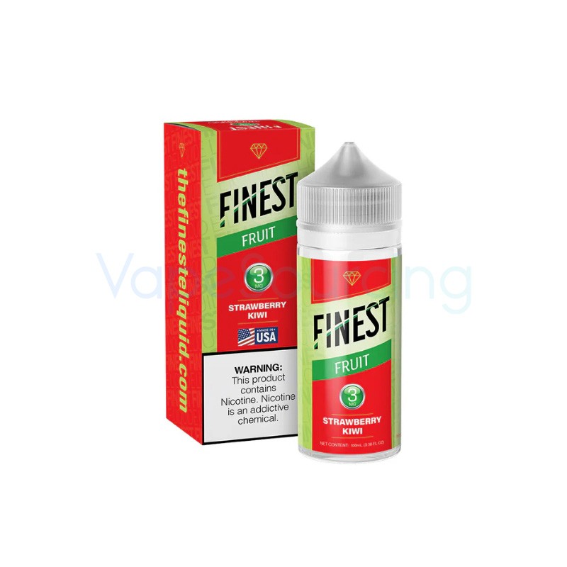 finest fruit edition strawberry kiwi e-juice 100ml 3mg