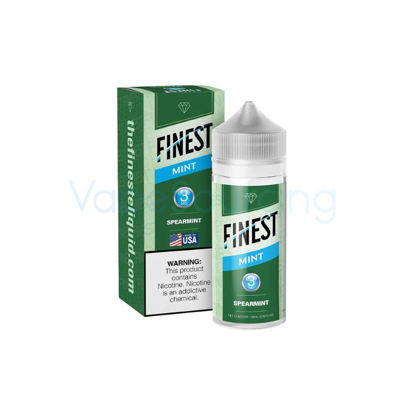 finest mint edition spearmint e-juice 100ml 3mg