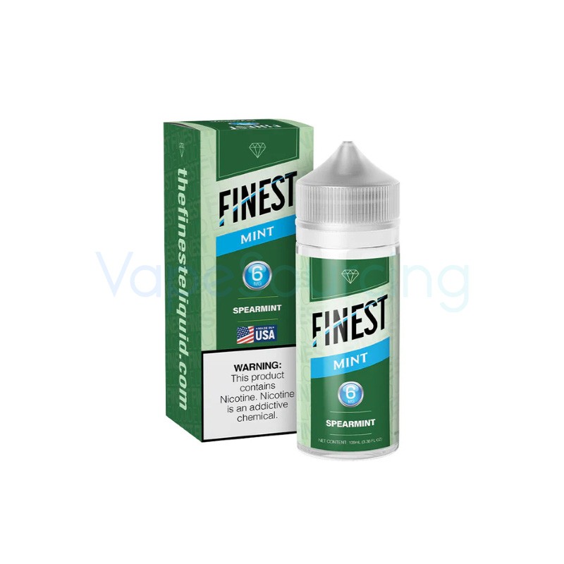 finest mint edition spearmint e-juice 100ml 6mg