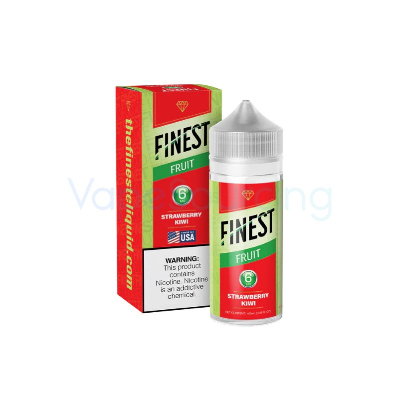 Finest fruit edition strawberry kiwi e-juice 100ml 6mg