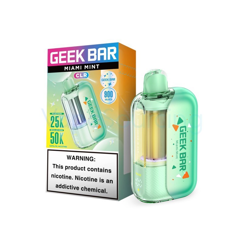 miami mint geek bar clr 50k