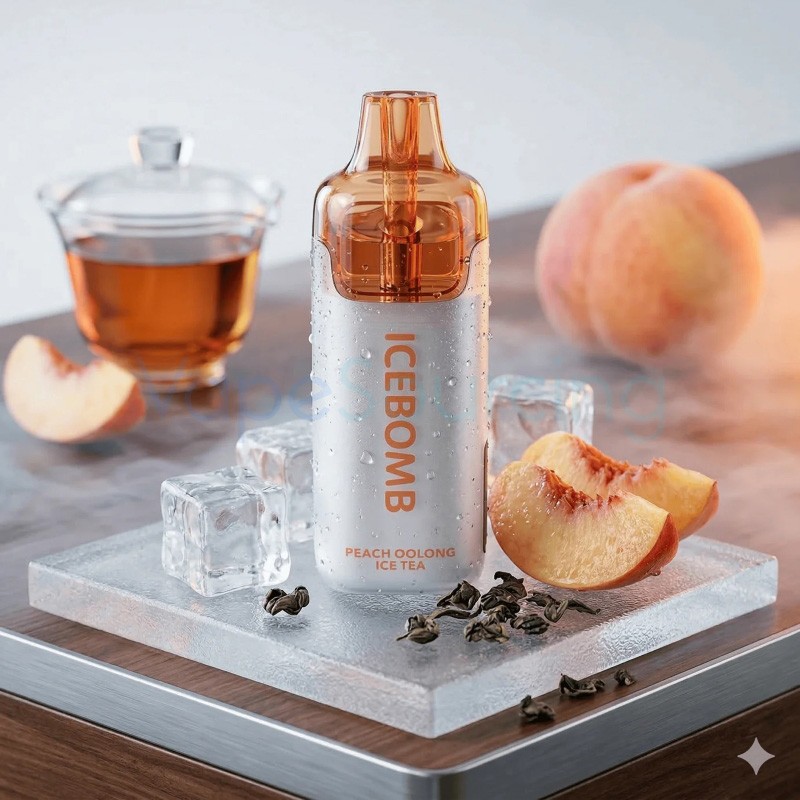 peach oolongice tea icebomb 18k