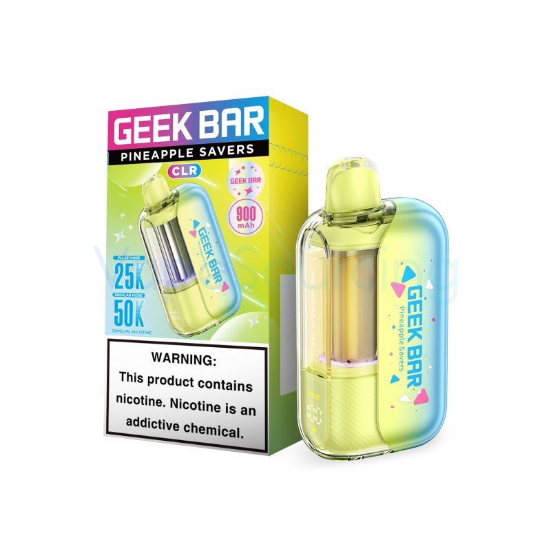 pineapple savers geek bar clr 50k