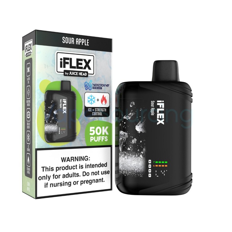sour apple juice head iflex nixodine 50k