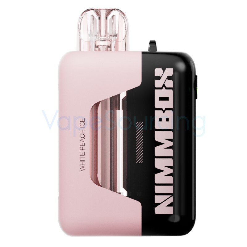 white peach ice nimmbox flux 40k