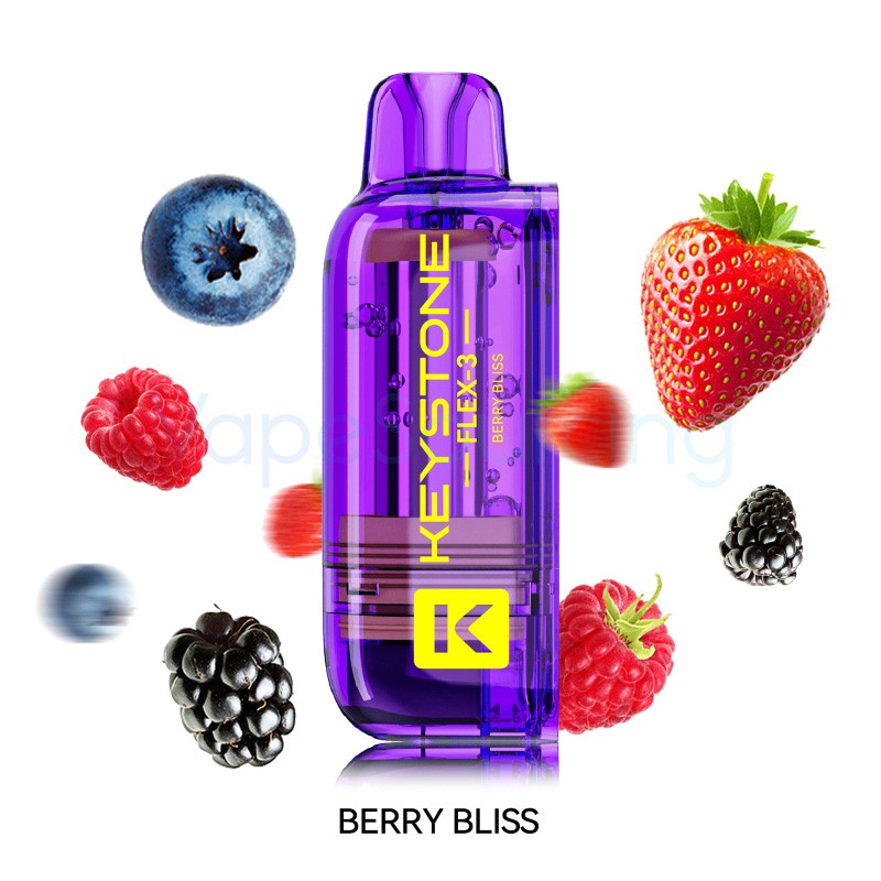 berry bliss keystone flex-3 40k disposable pod