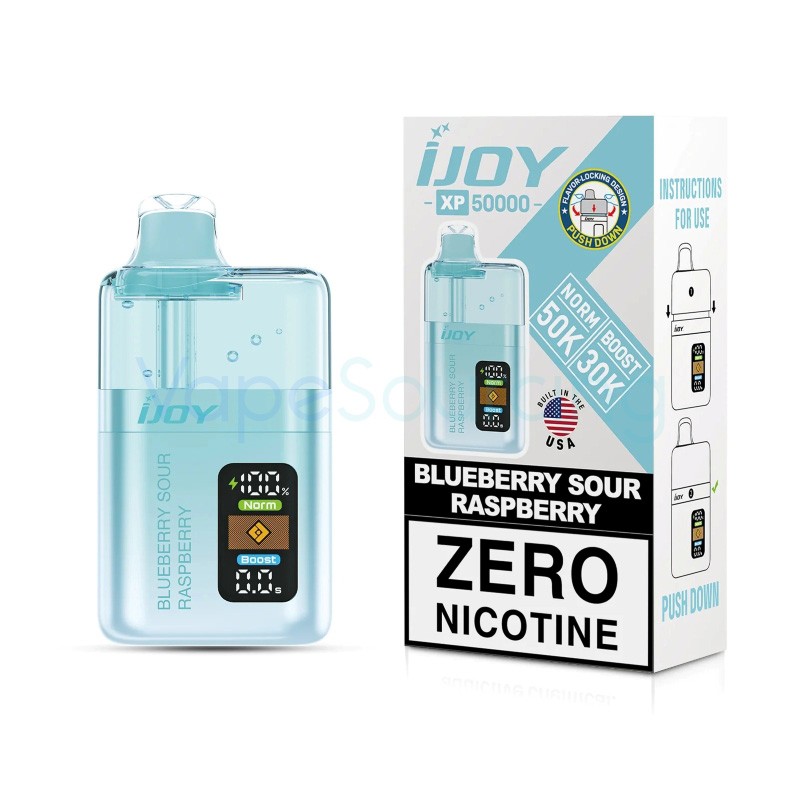 blueberry sour raspberry ijoy xp50000 zero nicotine