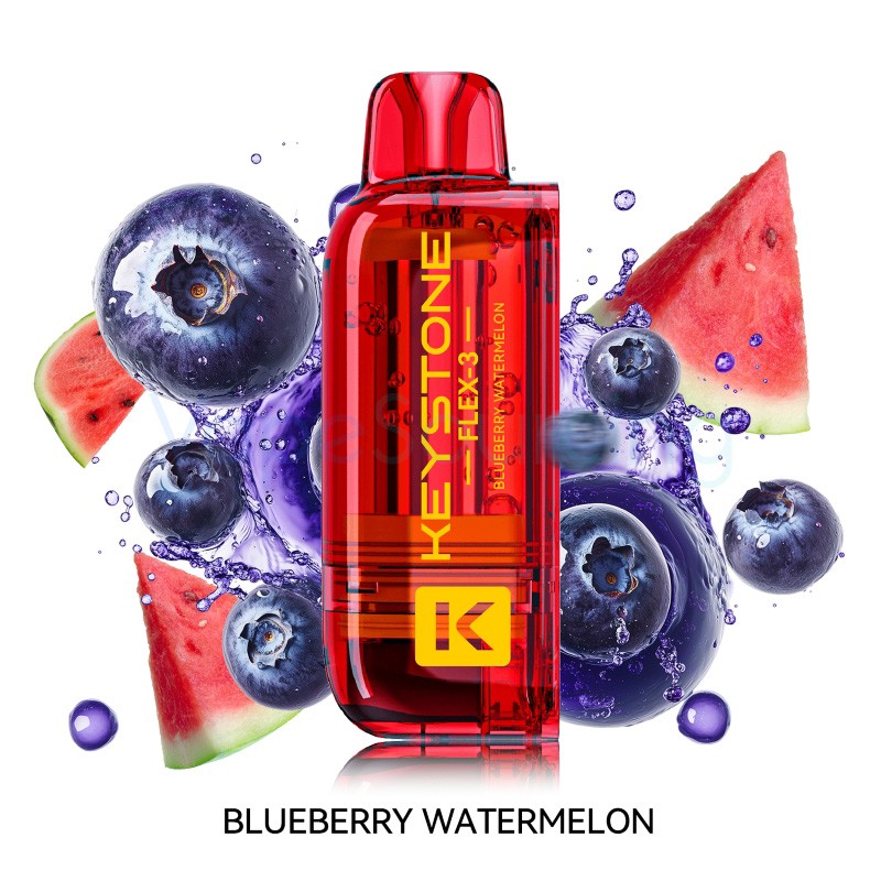 blueberry watermelon keystone flex-3 40k disposable pod