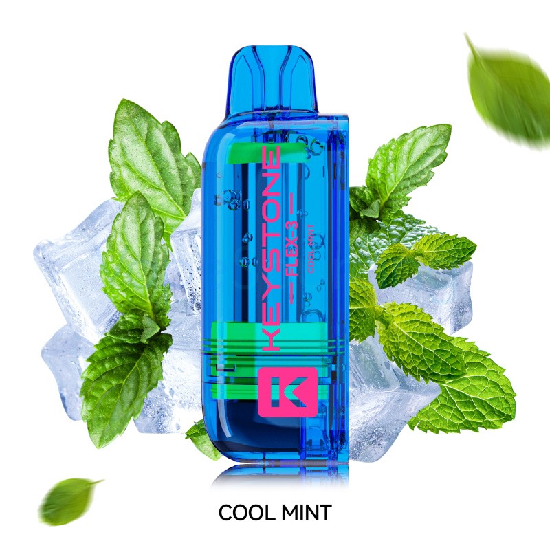 cool mint keystone flex-3 40k disposable pod