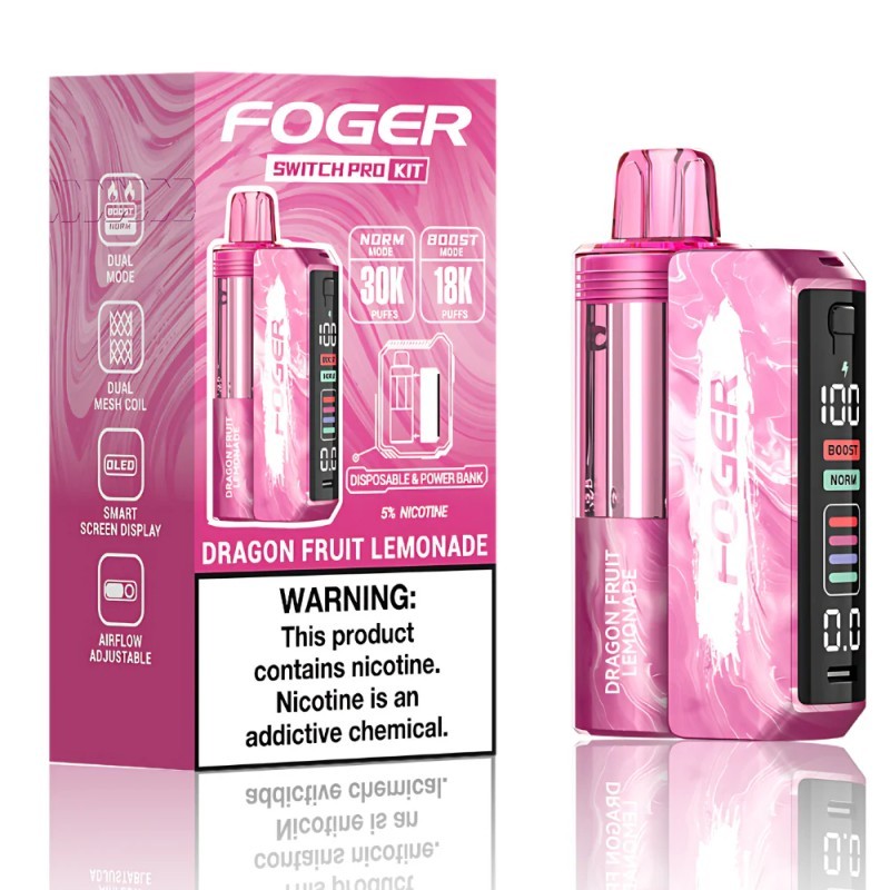 dragonfruit lemonade foger switch pro 30k