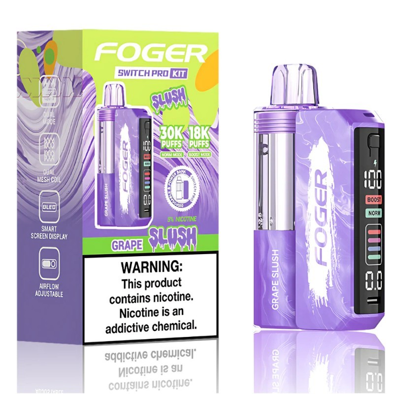 grape slush foger switch pro 30k