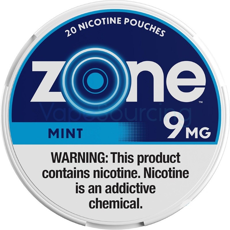 mint zone tobacco free nicotine pouches