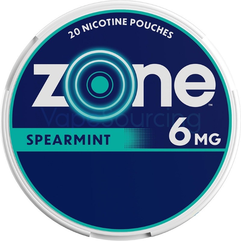 spearmint zone tobacco free nicotine pouches