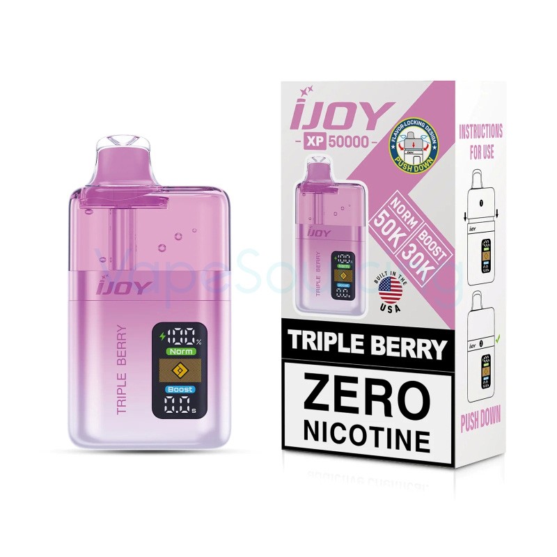 triple berry ijoy xp50000 zero nicotine