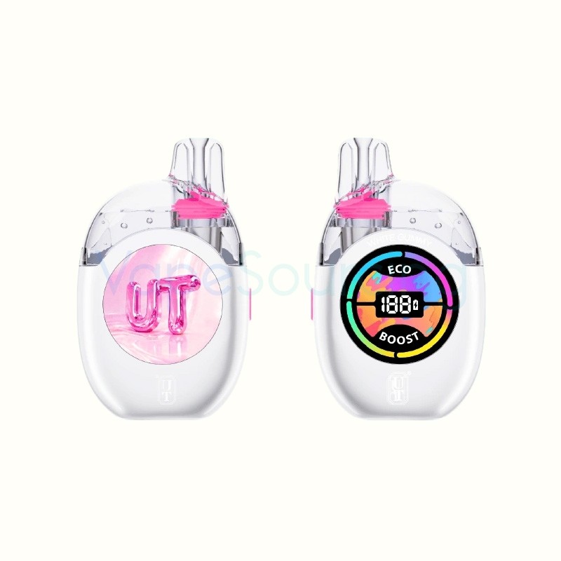 white gummy flum ut bar clear tank 50k