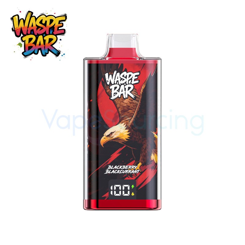blackberry blackcurrant waspe bar 60k zero nicotine