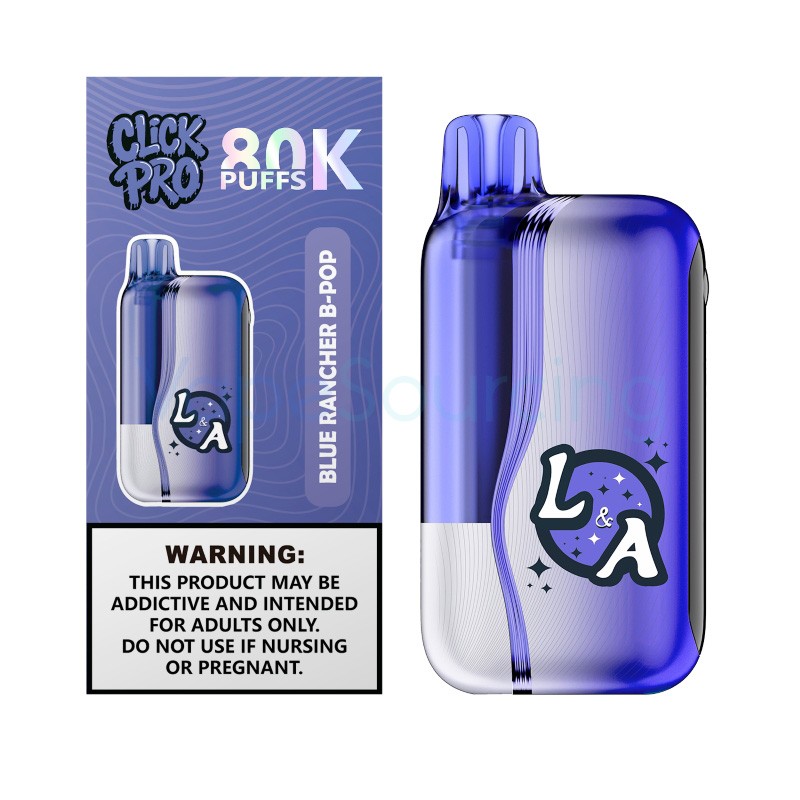 blue rancher b pop l&a click pro 80k nixodine
