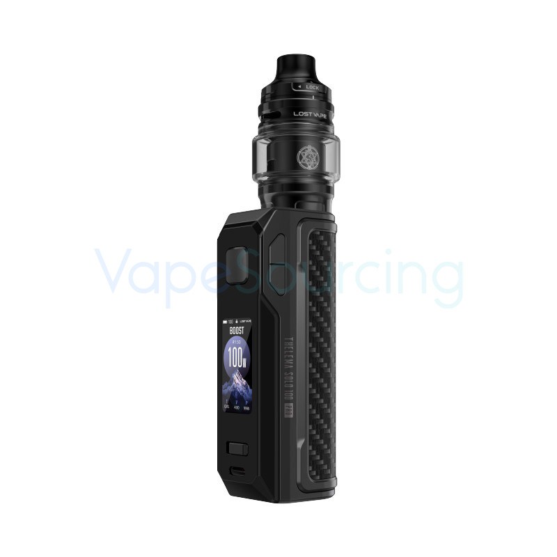 carbon black lost vape thelema solo 100 pro