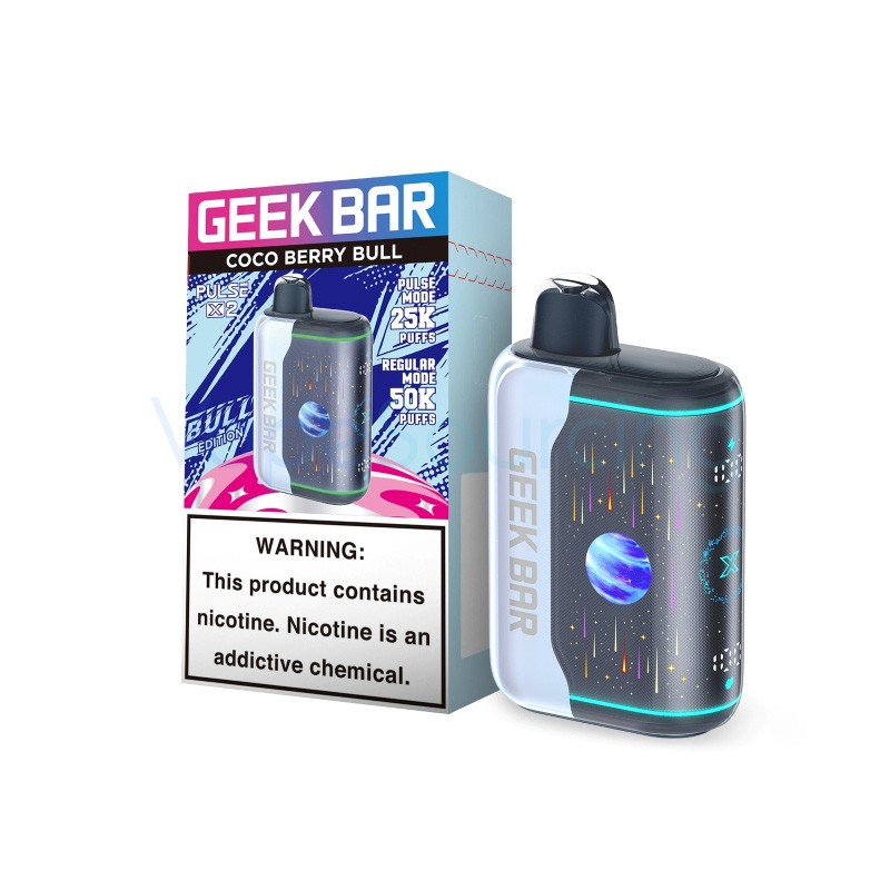 coco berry bull geek bar pulse x2 50k