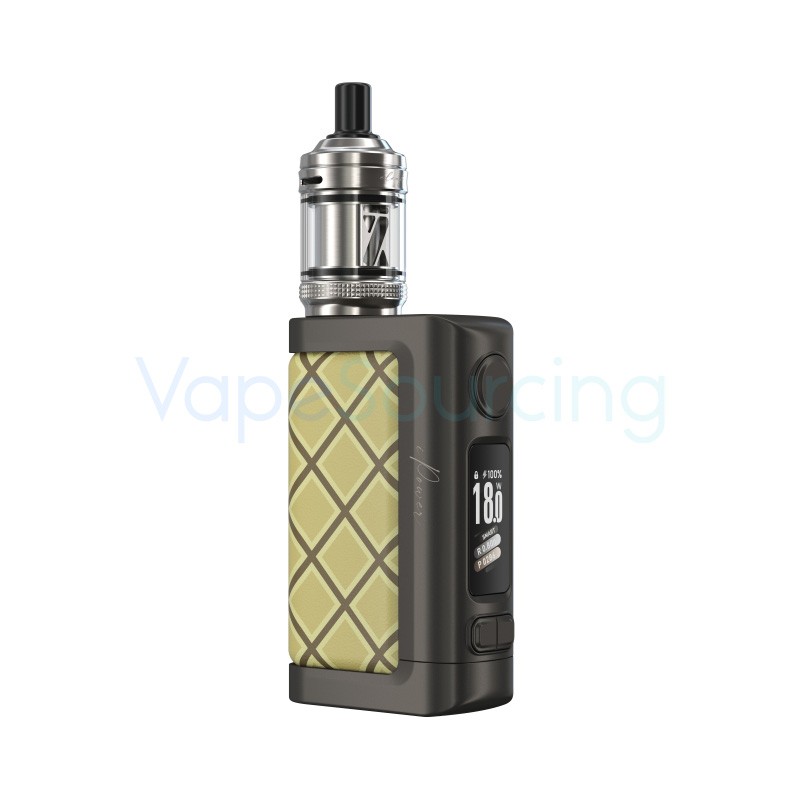 cream eleaf istick power 2 vape mod kit with gtl x tank