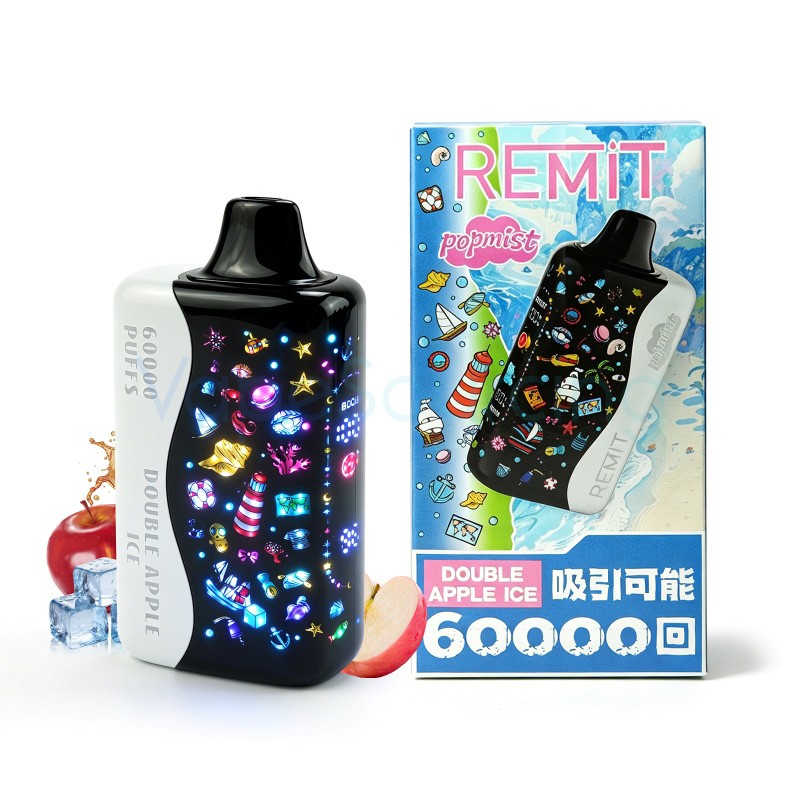 double apple ice remit popmist 60k nicotine free