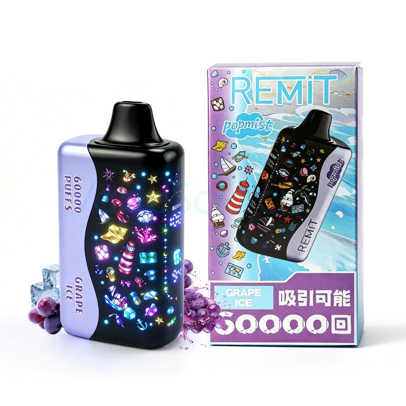 grape ice remit popmist 60k nicotine free
