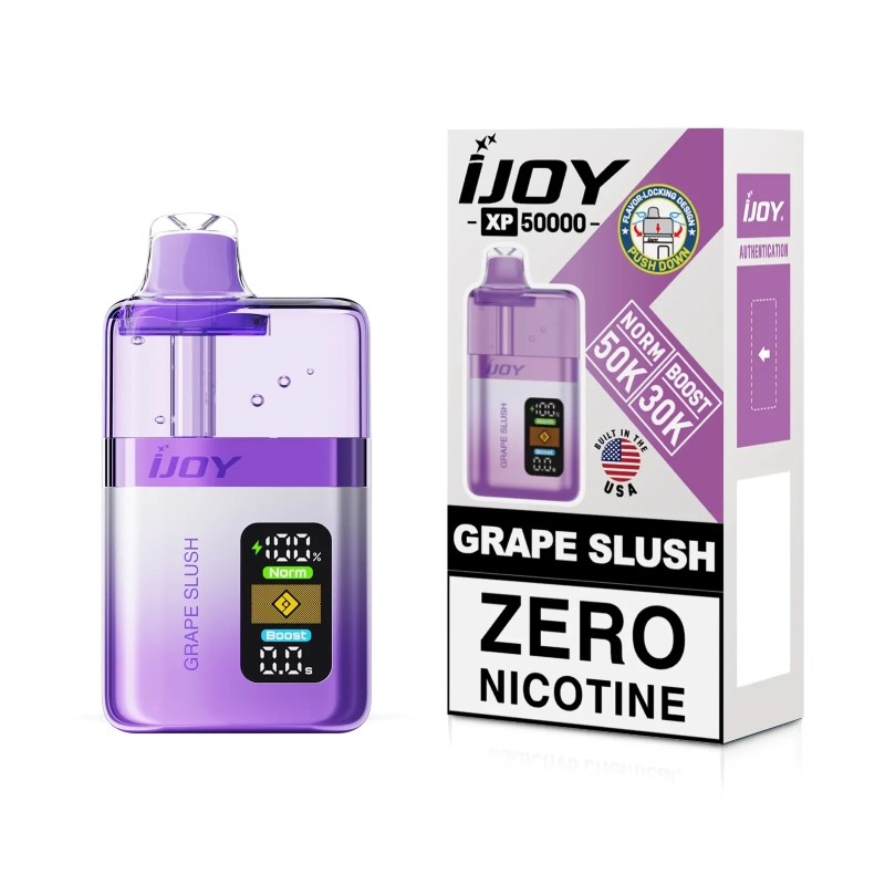 grape slush ijoy xp50000 zero nicotine