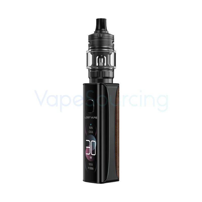 gunmetal/brown leather lost vape thelema go pro