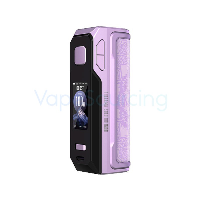 lotus lilac lost vape thelema solo 100 pro box mod