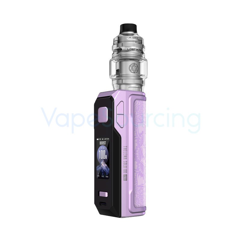 lotus lilac lost vape thelema solo 100 pro