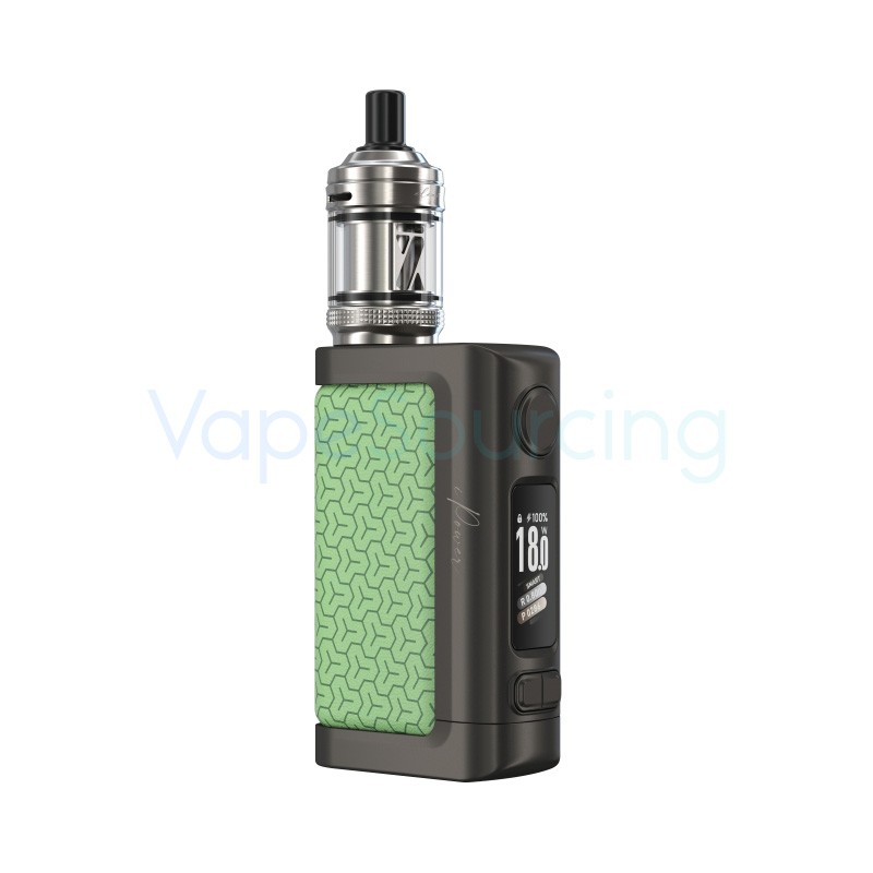 mint green eleaf istick power 2 vape mod kit with gtl x tank