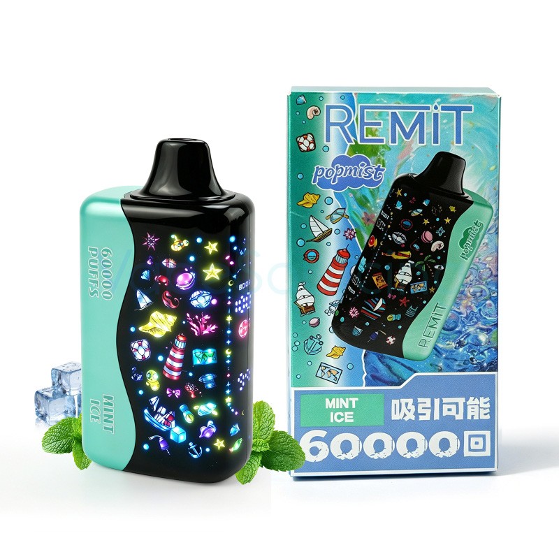 mint ice remit popmist 60k nicotine free
