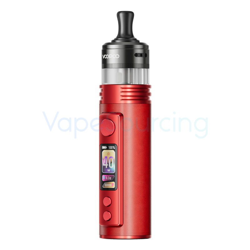 modern red voopoo drag h40 pro