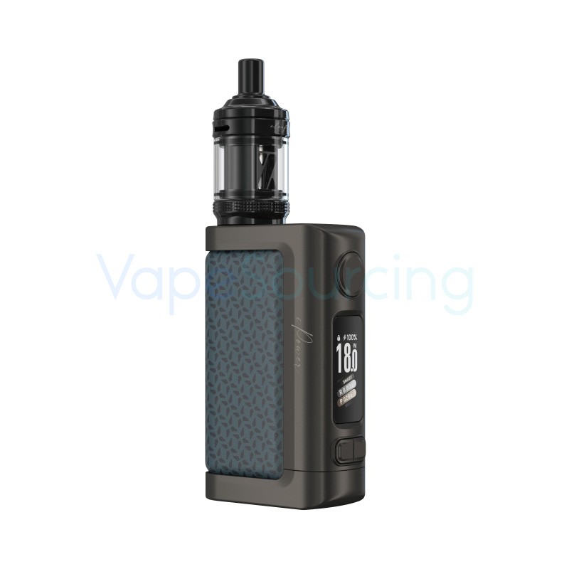 navy blue eleaf istick power 2 vape mod kit with gtl x tank