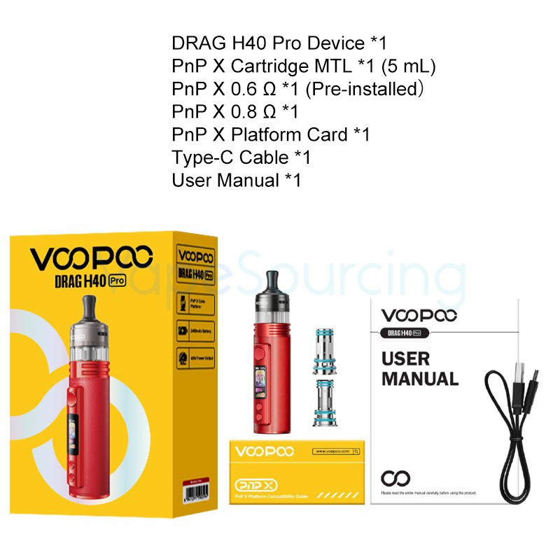package voopoo drag h40 pro