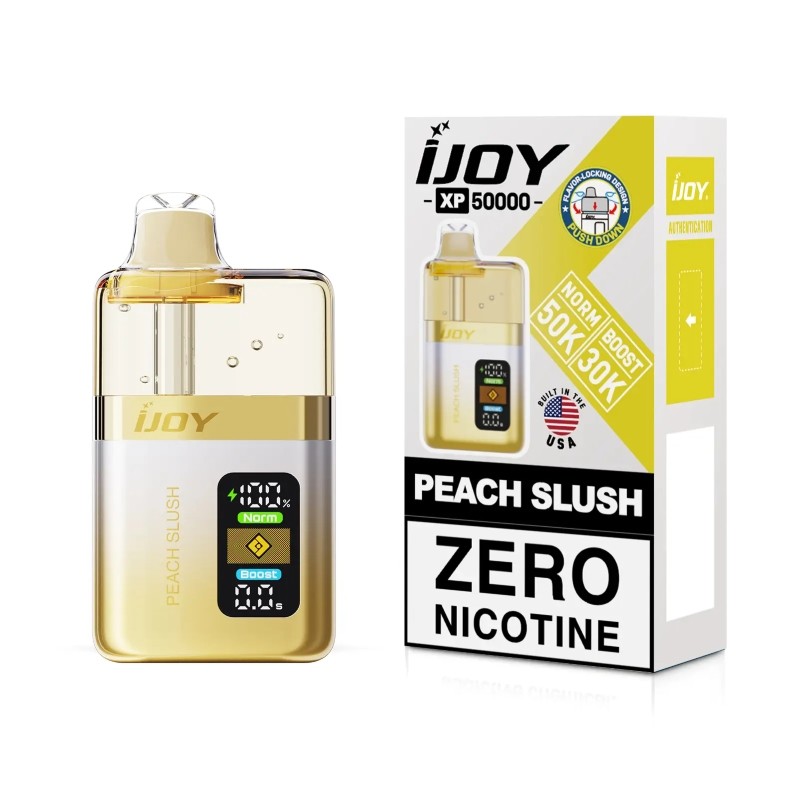 peach slush ijoy xp50000 zero nicotine
