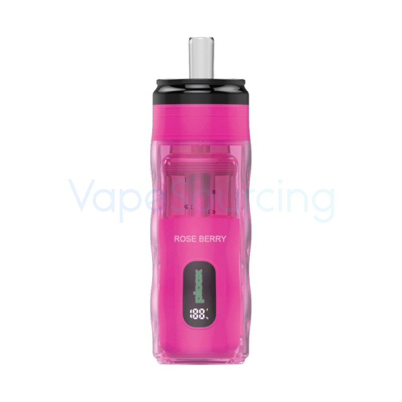 rose berry ploox mini hookah 25k