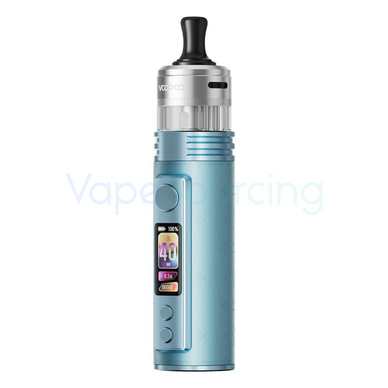 snow blue voopoo drag h40 pro