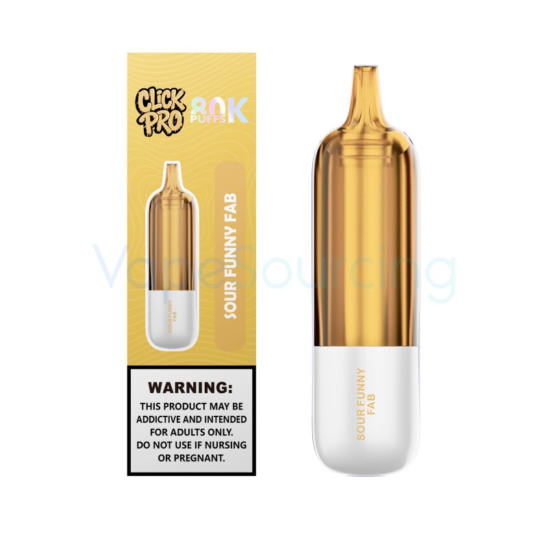 sour funny fab l&a click pro 80k nixodine disposable pod