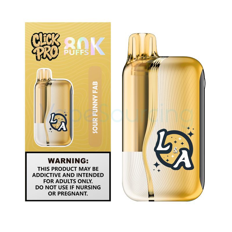 sour funny fab l&a click pro 80k nixodine